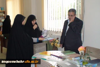 جناب آقای محمدعلی جواهری معاون فرهنگی دانشگاه فرهنگیان در بازدید از مرکز آموزش عالی حضرت فاطمه(س) قائم شهر :