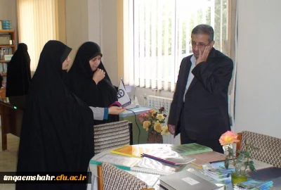 جناب آقای محمدعلی جواهری معاون فرهنگی دانشگاه فرهنگیان در بازدید از مرکز آموزش عالی حضرت فاطمه(س) قائم شهر :