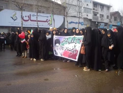 راهپیمایی دانشجویان در روز22 بهمن