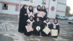 برگزاری مسابقه والیبال در دانشکده  به مناسبت هفته بسیج