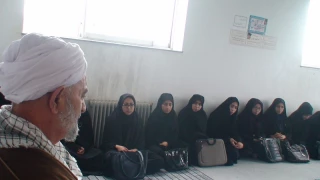 در محضر عارف جلیل القدر آیت اله فاضل