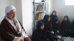 دیدار با آیت اله فاضل