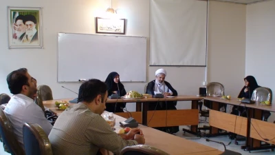 اولین نشست با نماینده نهاد رهبری جناب حجت الاسلام جعفری در شروع سال تحصیلی 95-94