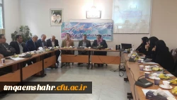 نشست صمیمی جناب آقای دکتر ساکی معاون محترم پژوهشی دانشگاه فرهنگیان با اساتید و کارکنان مرکز