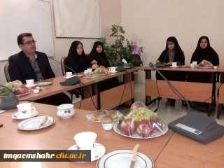 نشست تودیع و معارفه ی سرپرستان مرکز چهارشنبه ۲۴ / ۶ / ۹۵