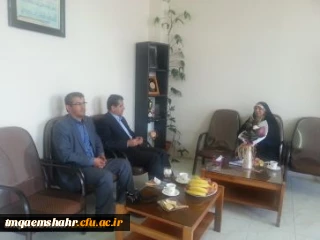 نشست رییس مرکز و مدیر آموزش و پرورش قائم شهر