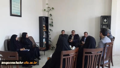 نشست دوستانه مدیر و کارکنان مدیریت لایه ی استانی با مدرسین و کارکنان مرکز