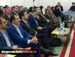 شرکت در اولین همایش مدیران - میزبان دانشجومعلمان فارغ التحصیل ورودی 91  28 / 7 / 95 مرکز شهید رجایی بابل