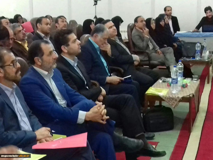 شرکت در اولین همایش مدیران - میزبان دانشجومعلمان فارغ التحصیل ورودی 91  28 / 7 / 95 مرکز شهید رجایی بابل