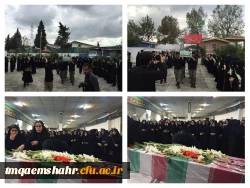 میزبانی مهمان عزیز شهید گمنام ومعطر شدن فضای مرکز حضرت فاطمه(س)با حضور یار سفر کرده هشت سال دفاع مقدس همراه با اقامه نماز ظهر وعصر به امام جماعت مسئول نهاد رهبری حاج آقا جعفری و مداحی