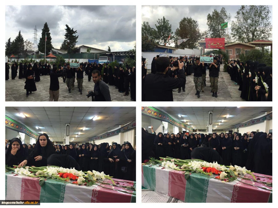 میزبانی مهمان عزیز شهید گمنام ومعطر شدن فضای مرکز حضرت فاطمه(س)با حضور یار سفر کرده هشت سال دفاع مقدس همراه با اقامه نماز ظهر وعصر به امام جماعت مسئول نهاد رهبری حاج آقا جعفری و مداحی