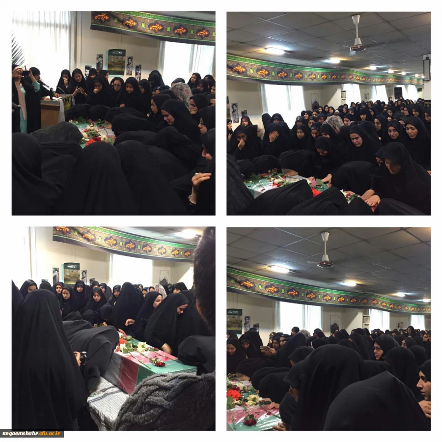 میزبانی مهمان عزیز شهید گمنام ومعطر شدن فضای مرکز حضرت فاطمه(س)با حضور یار سفر کرده هشت سال دفاع مقدس همراه با اقامه نماز ظهر وعصر به امام جماعت مسئول نهاد رهبری حاج آقا جعفری و مداحی