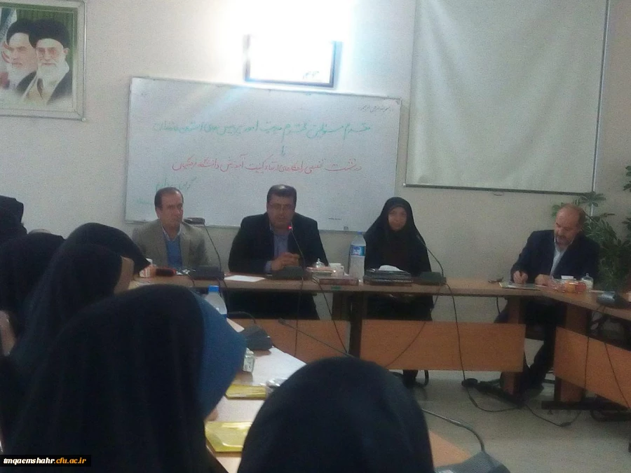 همایش اعتلای کیفیت آموزش دانشحویان دختر نخبه با حضور مدیریت استان در مرکز