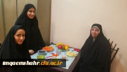 برگزاری مسابقه سفره آرایی شب یلدا در سرای دانشجویی مرکز 5