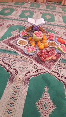 برگزاری مسابقه سفره آرایی شب یلدا در سرای دانشجویی مرکز 6