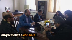 نشست با حضور رییس شورای شهر و مسیول خدمات رفاهی شهری در خصوص جذب مشارکت های فراسازمانی 3