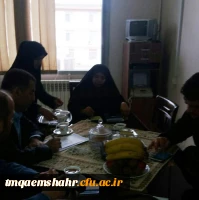 نشست با حضور رییس شورای شهر و مسیول خدمات رفاهی شهری در خصوص جذب مشارکت های فراسازمانی 4