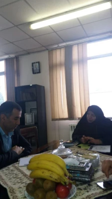 نشست با حضور رییس شورای شهر و ریاست خدمات رفاهی شهری در خصوص جذب مشارکت های فراسازمانی 6