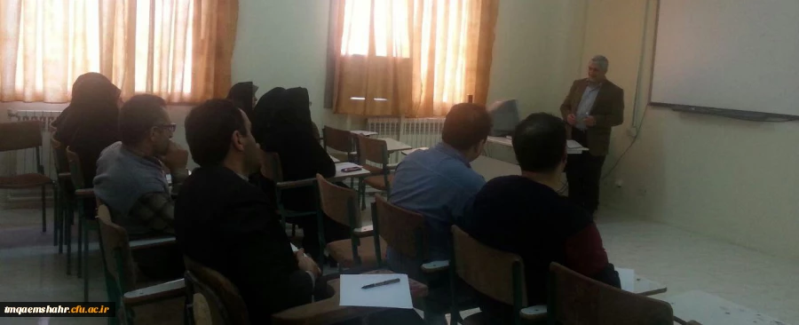 برگزاری دوره ی بالندگی کارکنان با عنوان آشنایی با سبک زندگی سالم