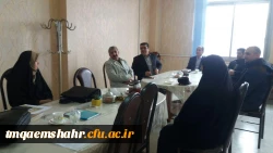 بازدید جناب آقای دکتر کیانی معاونت محترم نظارت، ارزیابی وتضمین کیفیت دانشگاه فرهنگیان از مرکز حضرت فاطمه(س) قائمشهر 2