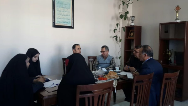 جلسه شورای مالی دانشگاه 2