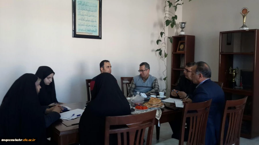 جلسه شورای مالی دانشگاه 2