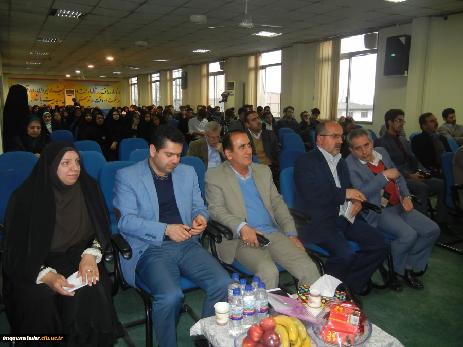 اولین همایش تقدیر از دانشجویان برتر و نخبه ی دانشگاه فرهنگیان مازندران برگزار شد 5