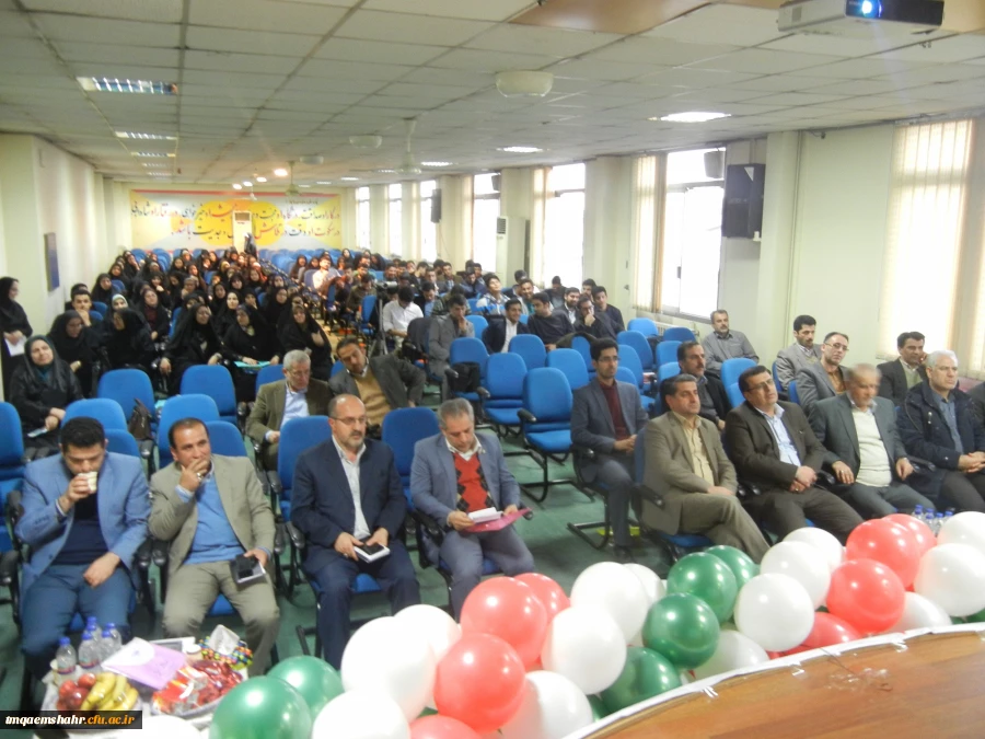 اولین همایش تقدیر از دانشجویان برتر و نخبه ی دانشگاه فرهنگیان مازندران برگزار شد 8