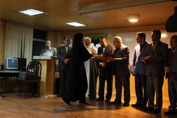 اولین همایش تقدیر از دانشجویان برتر و نخبه ی دانشگاه فرهنگیان مازندران برگزار شد 34