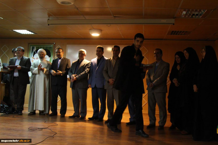 اولین همایش تقدیر از دانشجویان برتر و نخبه ی دانشگاه فرهنگیان مازندران برگزار شد 45