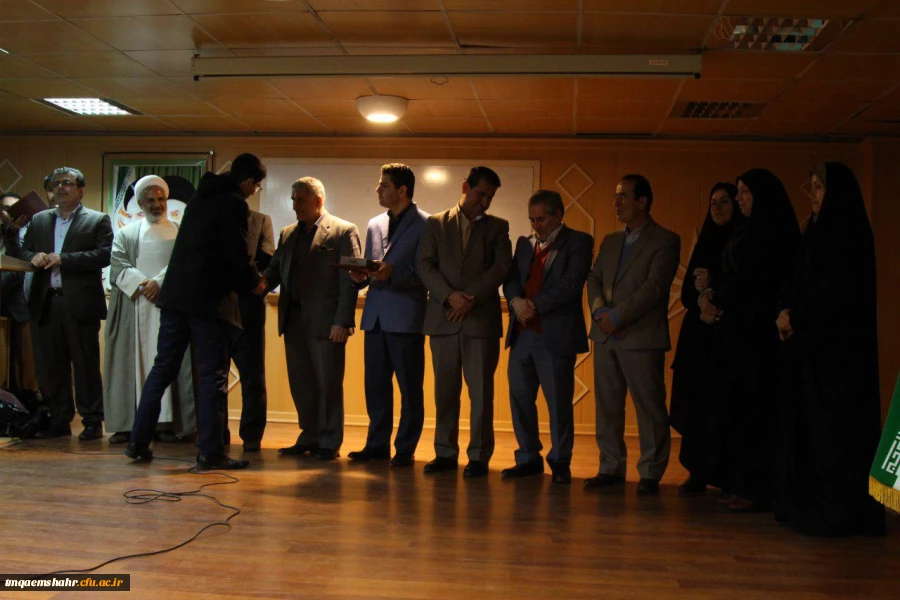 اولین همایش تقدیر از دانشجویان برتر و نخبه ی دانشگاه فرهنگیان مازندران برگزار شد 46