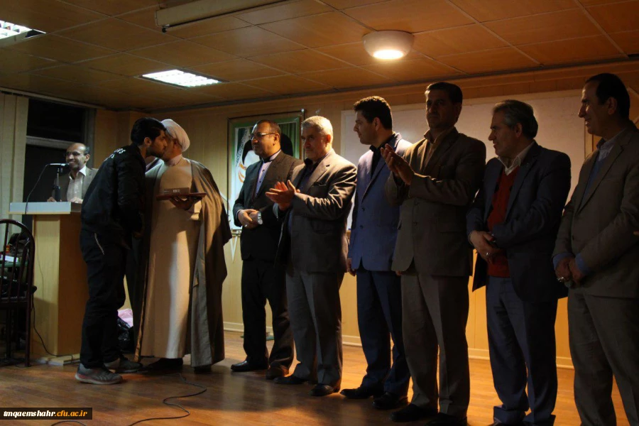 اولین همایش تقدیر از دانشجویان برتر و نخبه ی دانشگاه فرهنگیان مازندران برگزار شد 47