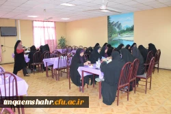 اولین مراسم تجلیل از بانوان شاغل دانشگاه فرهنگیان مازندران  3