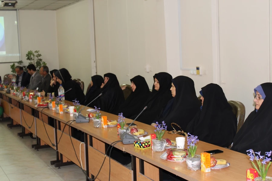 اولین مراسم تجلیل از بانوان شاغل دانشگاه فرهنگیان مازندران  10