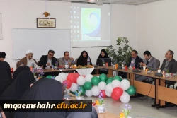 اولین مراسم تجلیل از بانوان شاغل دانشگاه فرهنگیان مازندران  12