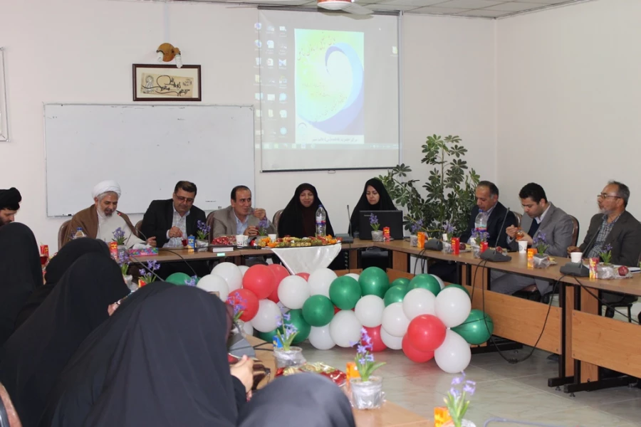 اولین مراسم تجلیل از بانوان شاغل دانشگاه فرهنگیان مازندران  12