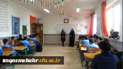 بازدید ریاست مرکز  از کلاس نومعلمان فارغ التحصیل دانشگاه فرهنگیان  2