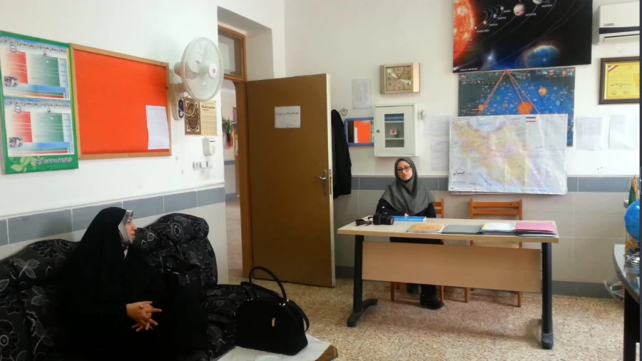 بازدید ریاست مرکز  از کلاس نومعلمان فارغ التحصیل دانشگاه فرهنگیان  4