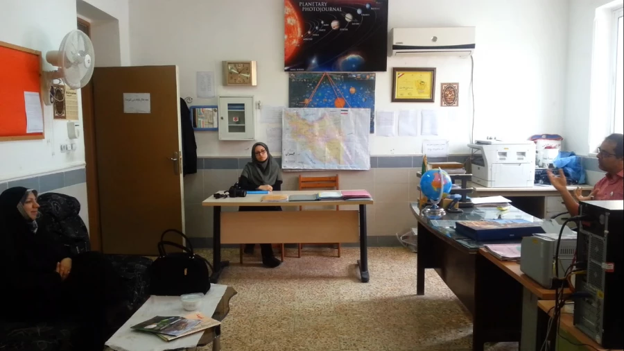 بازدید ریاست مرکز  از کلاس نومعلمان فارغ التحصیل دانشگاه فرهنگیان  5