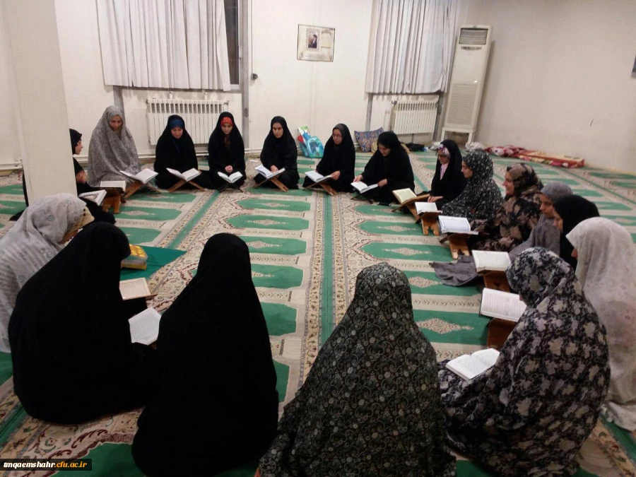 برگزاری محفل انس با قرآن به مناسبت شب ولادت امام حسن مجتبی(ع)