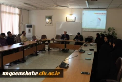 بازدید از کتابخانه حضور دکتر عمادی کارشناس مسوول پژوهش   و آقای کرامتی کارشناس مسوول نظارت وارزیابی استان 3