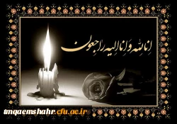 تسلیت به همکار گرامی 3