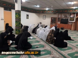 شرکت دانشجو معلمان در مراسم دهه ی اول محرم. 2