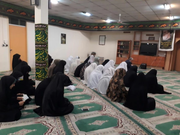 شرکت دانشجو معلمان در مراسم دهه ی اول محرم. 2