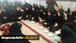 شرکت دانشجو معلمان در مراسم دهه ی اول محرم. 3