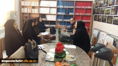 نشست کارگروه کارورزی در نیمسال تحصیلی 97-96