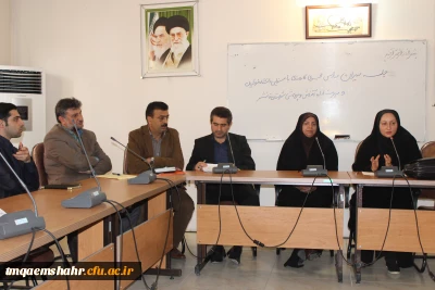 جلسه مدیران مدارس مجری کارورزی با مسؤلین دانشگاه فرهنگیان و مدیریت اداره آموزش و پرورش شهرستان قائمشهر..