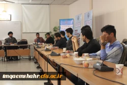 نشست اعضای اصلی نشریه هیوا، وابسته به نهاد رهبری در سال تحصیلی 97-96 3