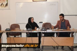 نشست اعضای اصلی نشریه هیوا، وابسته به نهاد رهبری در سال تحصیلی 97-96 4