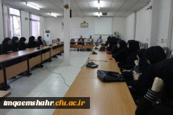 جلسه توجیهی به همراه سخنرانی با دانشجویان به مناسبت هفته کیفیت آموزش 3